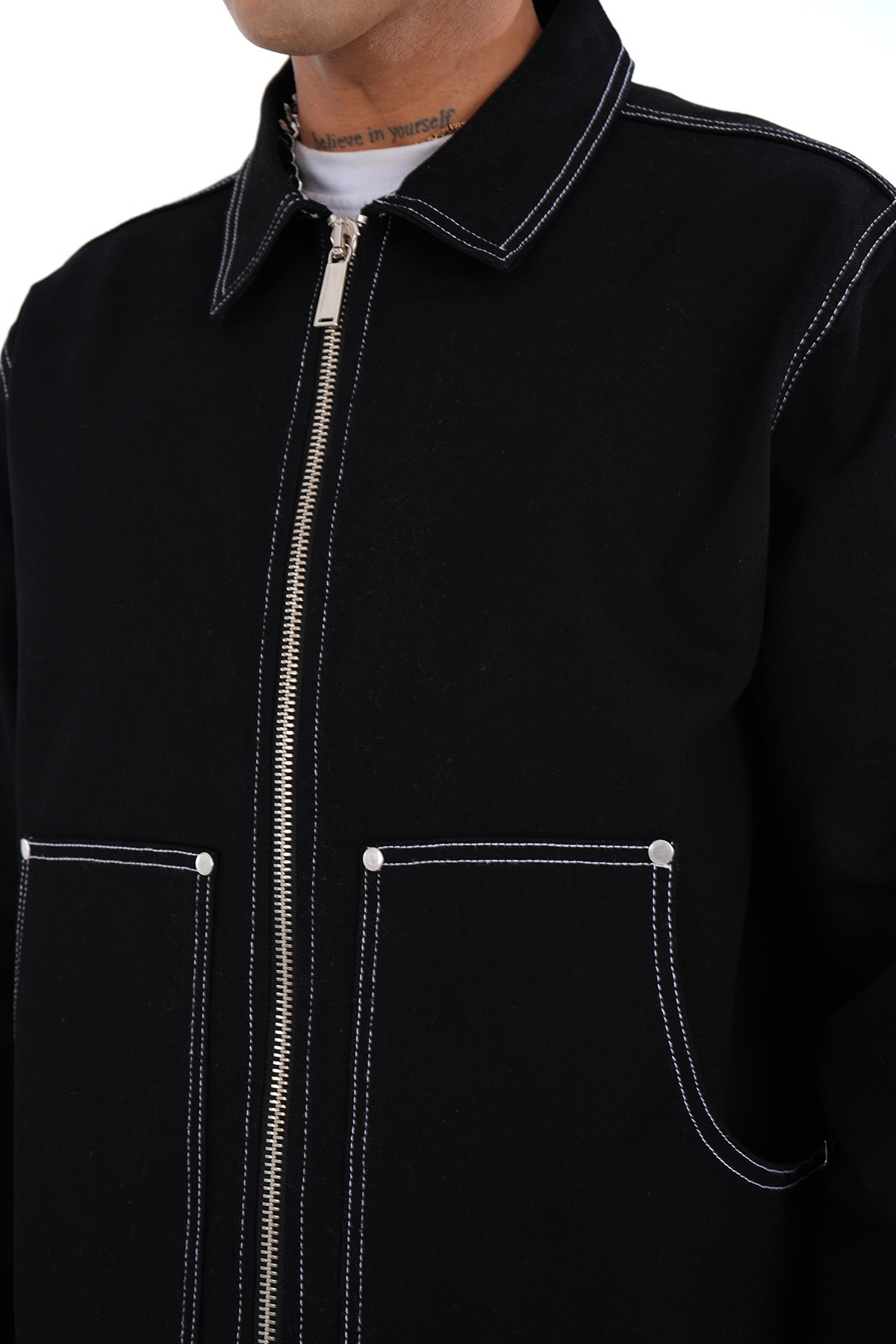 Dikiş Detaylı Ceket Pantolon Takım