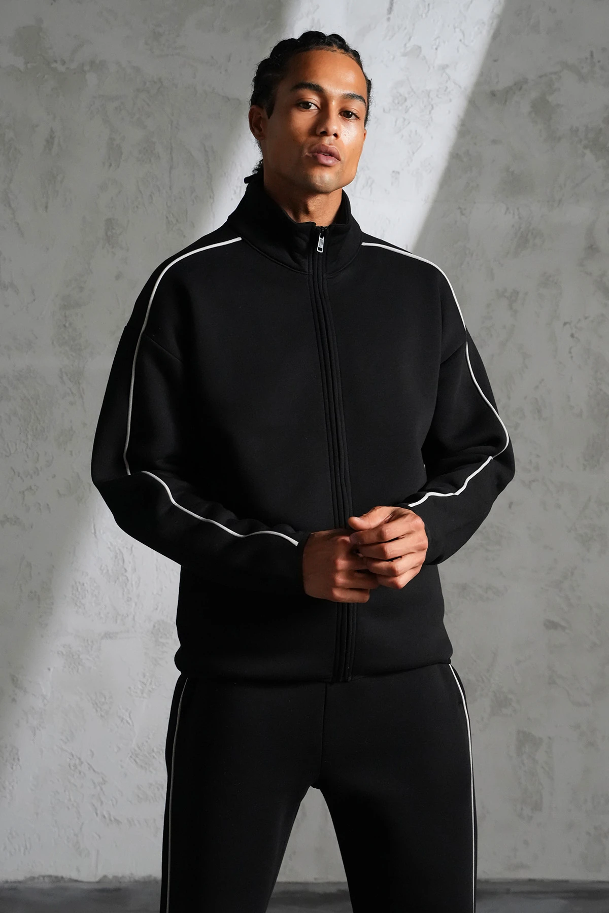 Şerit Detaylı  Eşofman Takım