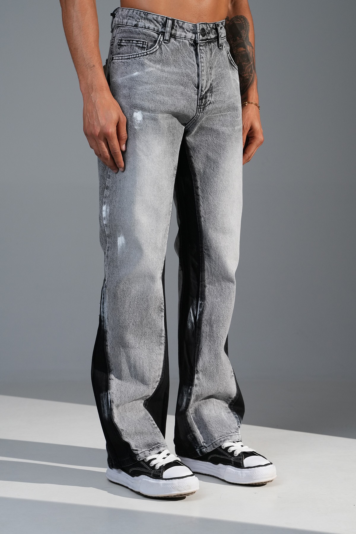 Regular Fit Flare Kot Pantolon