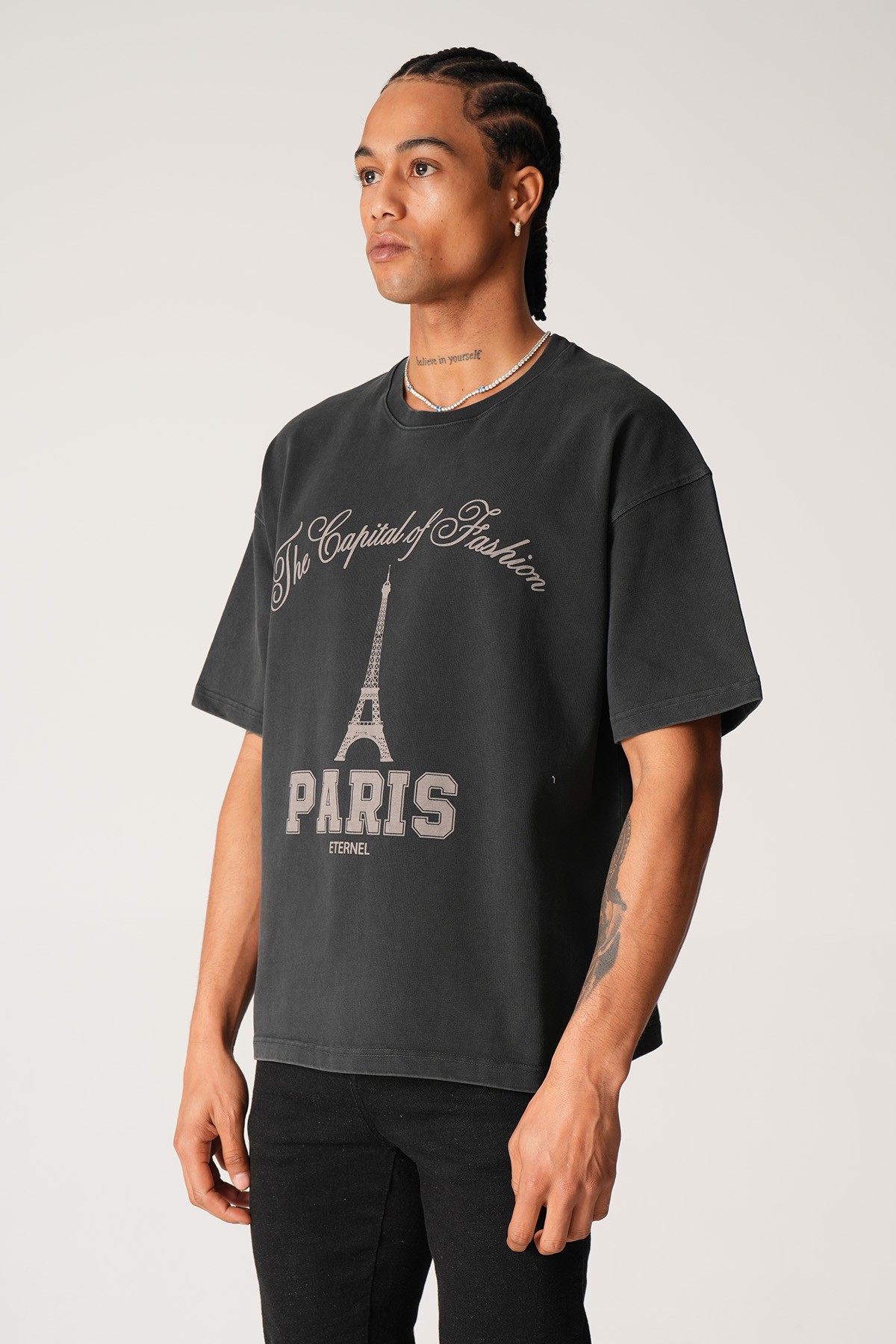The Capital Of Fashion Oversize Tişört