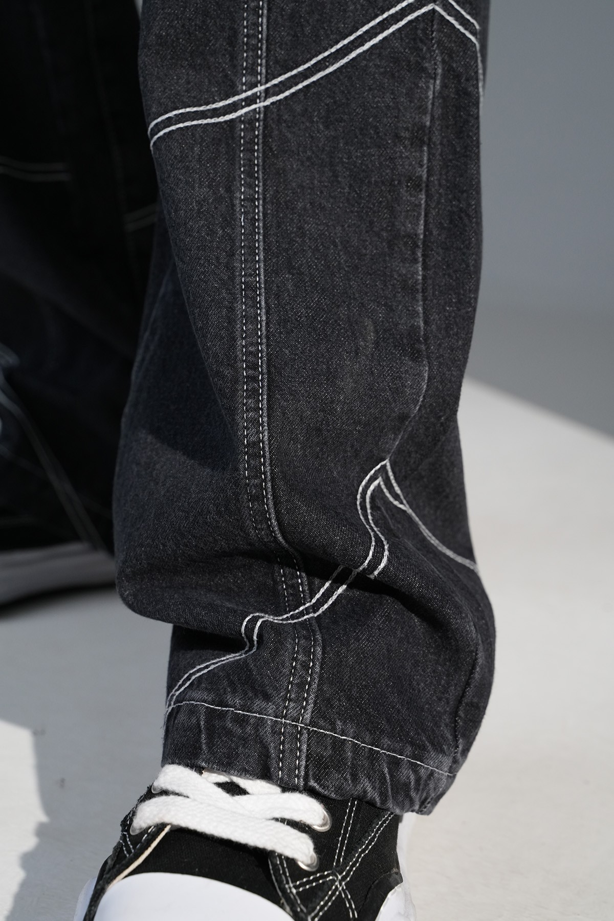 Regular Fit Flare Kot Pantolon