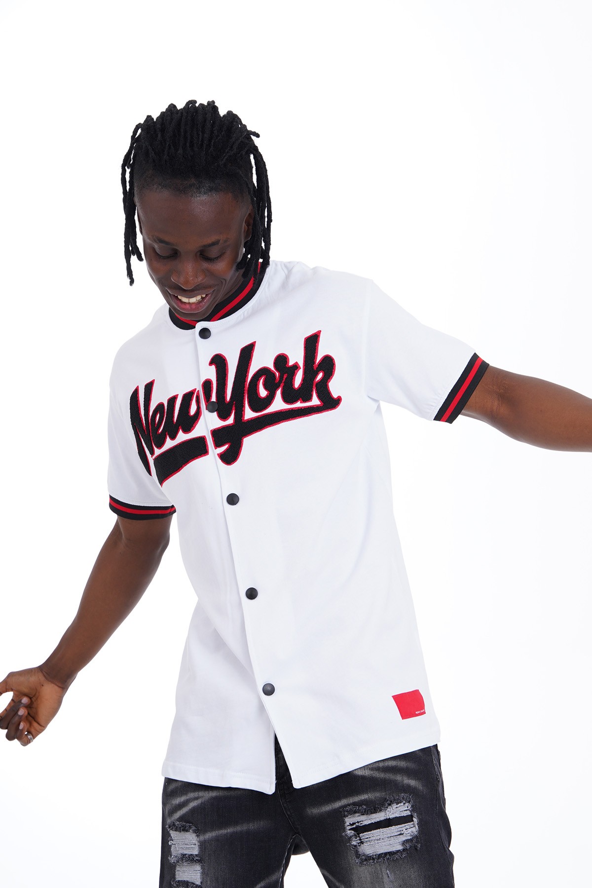 NewYork Baseball Shirt - White