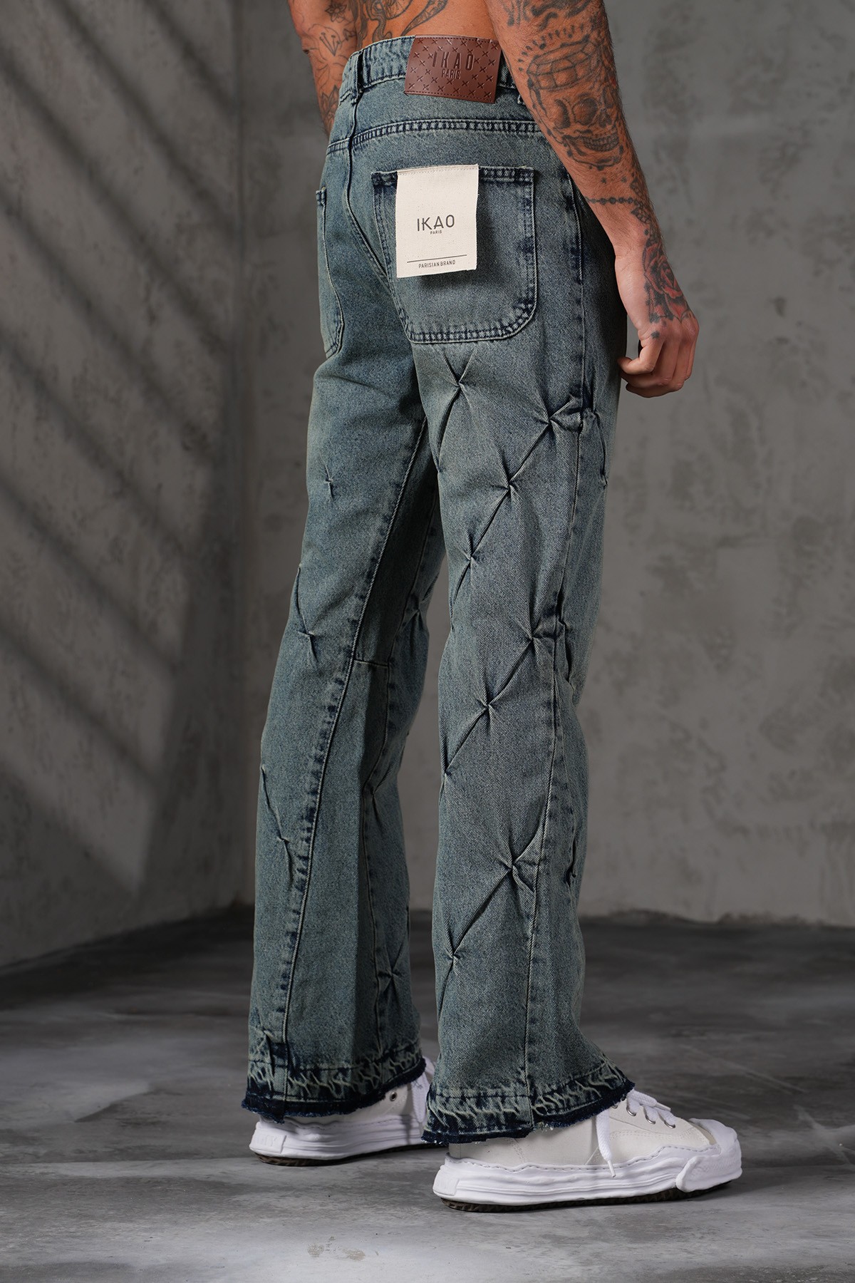 Regular Fit Flare Kot Pantolon