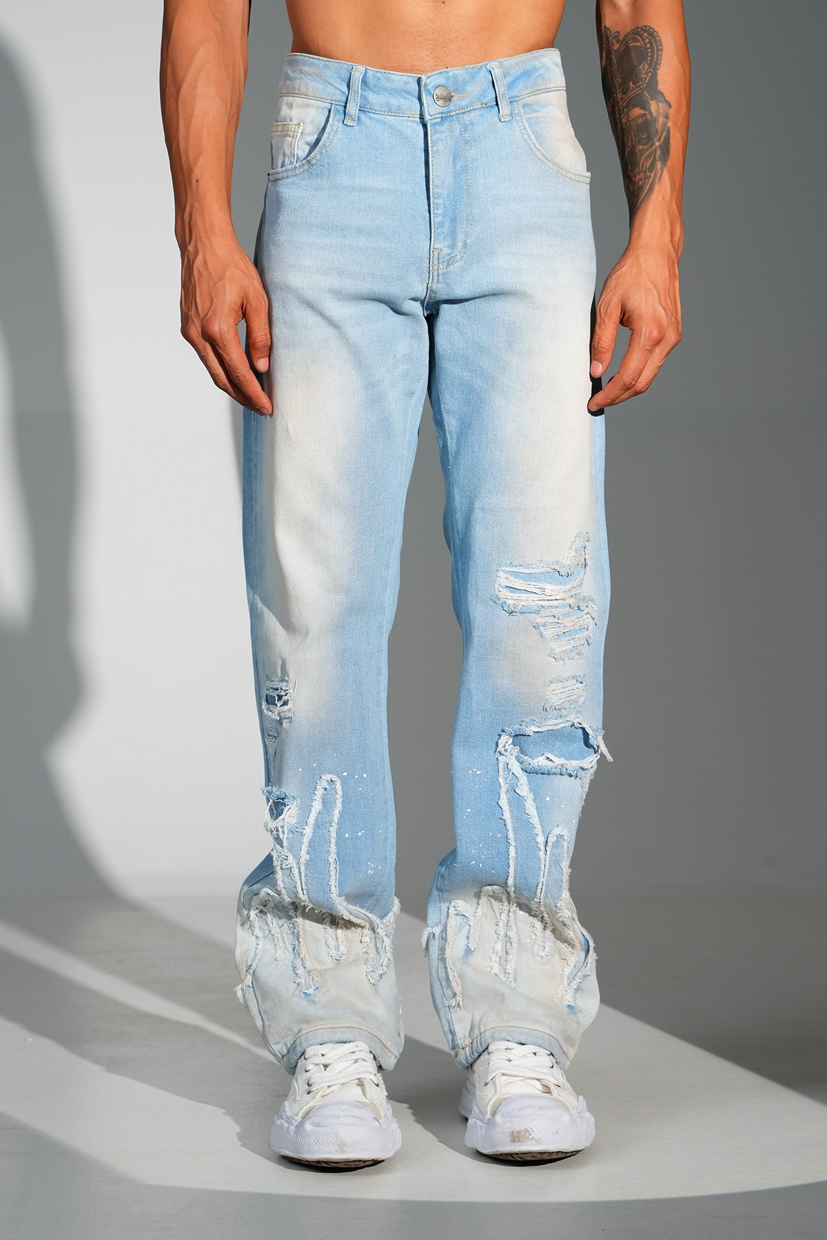 Regular Fit Flare Kot Pantolon