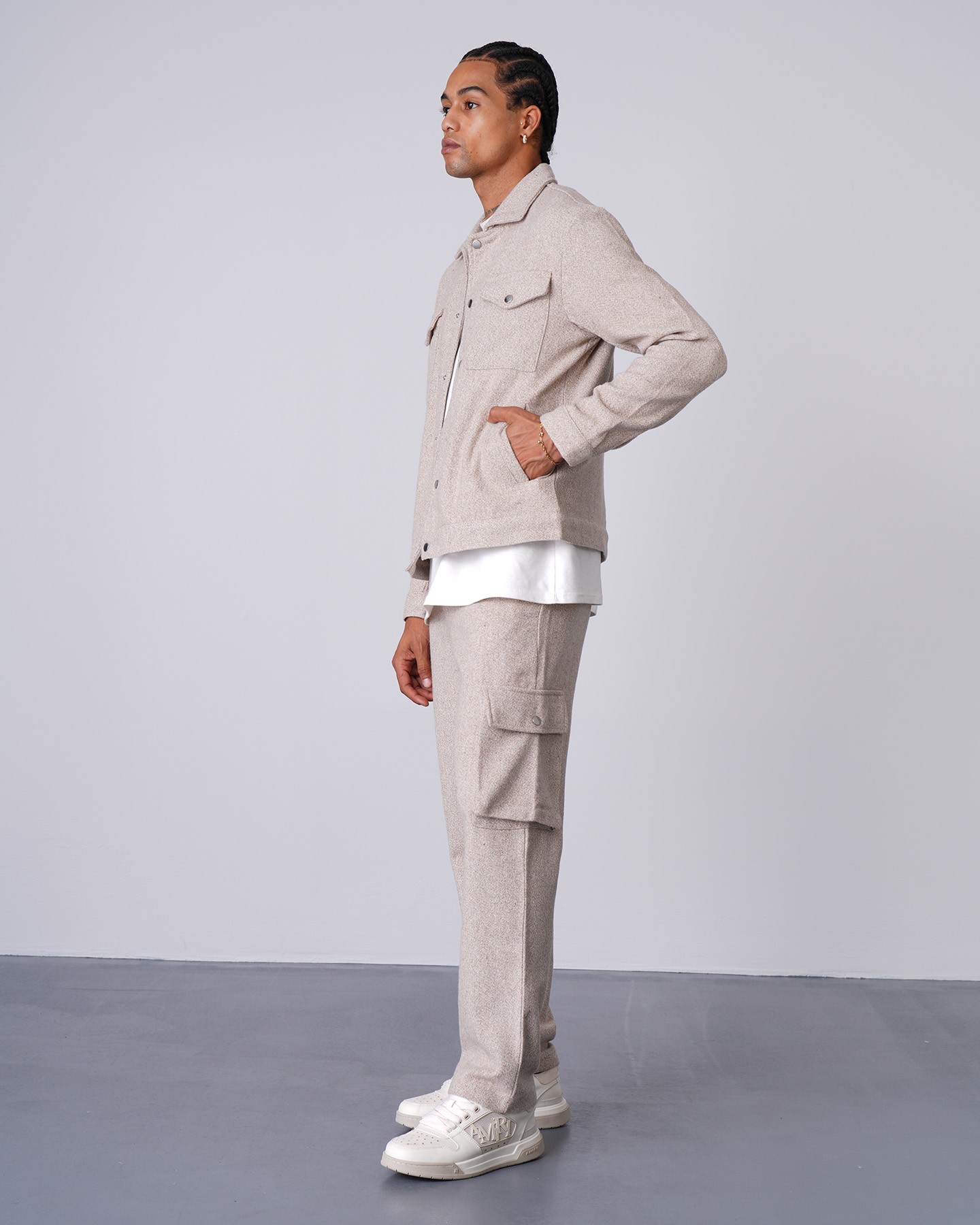 Regular Fit Jacket Trousers Set - Vizon