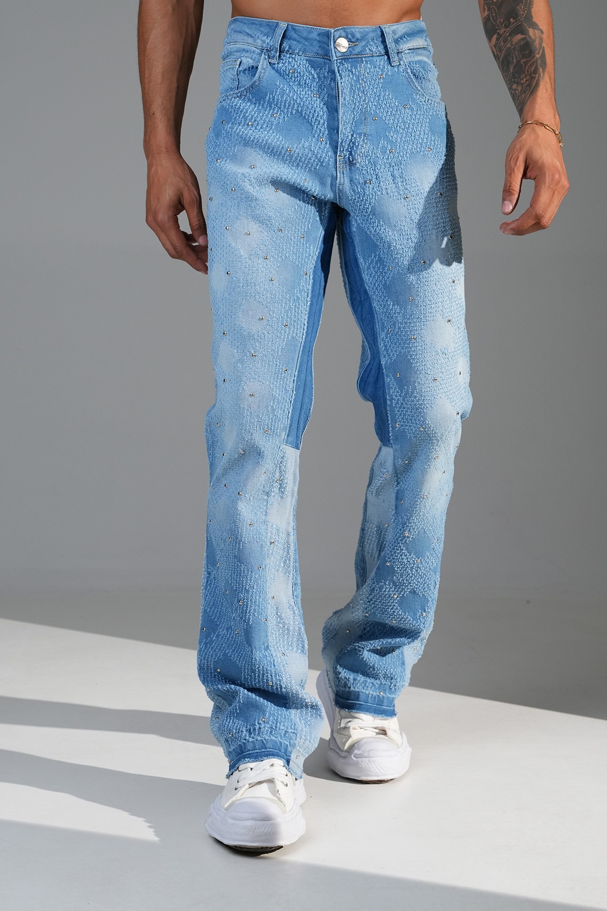 Regular Fit Flare Kot Pantolon