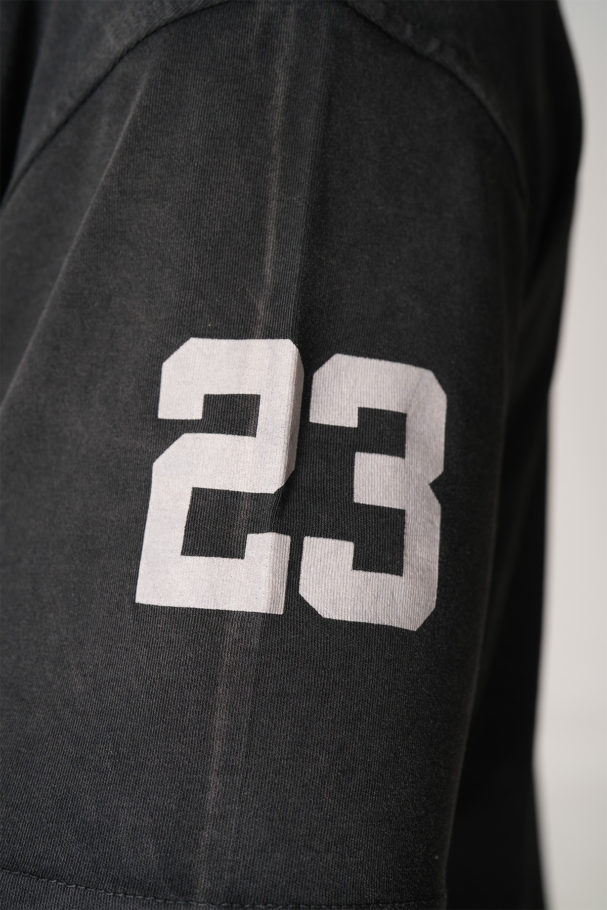 Present Baskılı Oversize Tişört