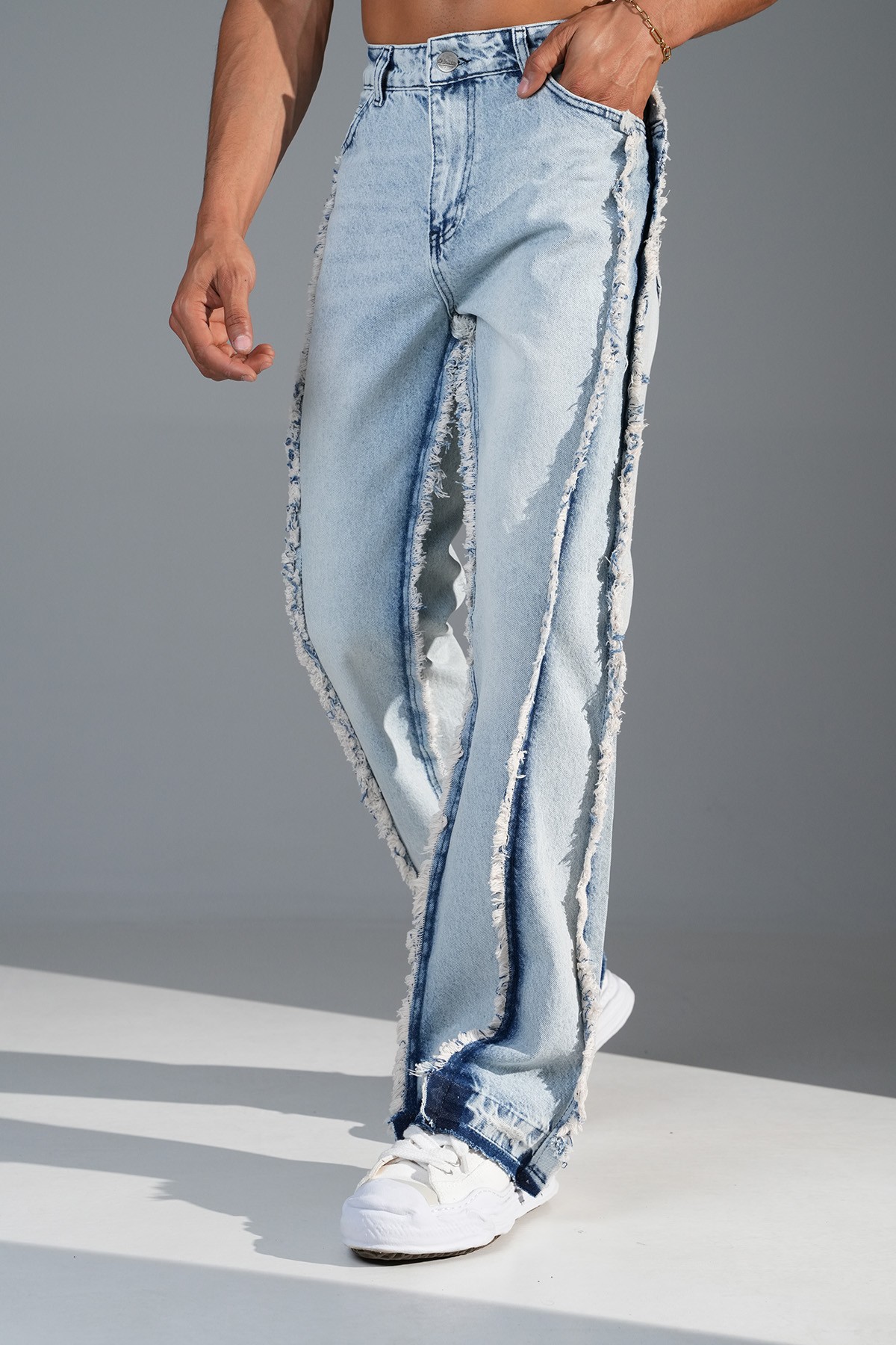 Regular Fit Flare Kot Pantolon