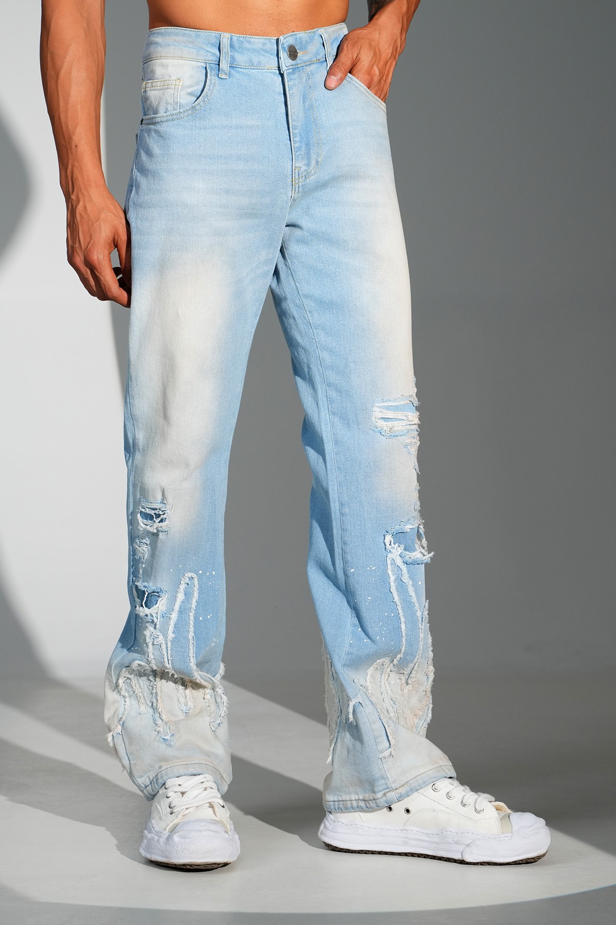 Regular Fit Flare Kot Pantolon