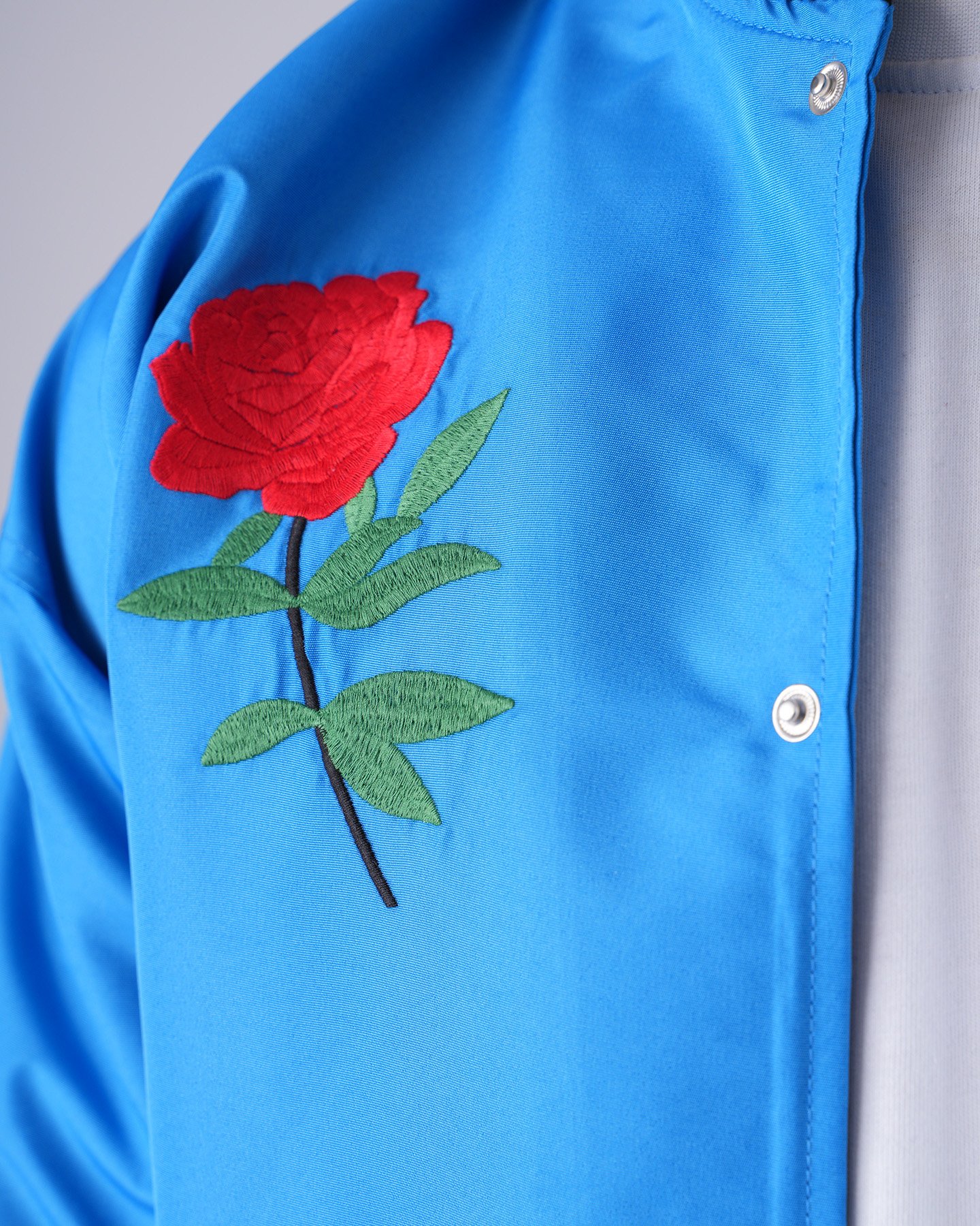 Rose Motif College Jacket