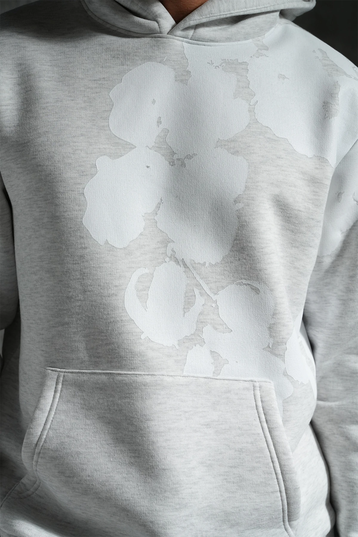 Çiçek Desen Kapüşonlu Eşofman Takım