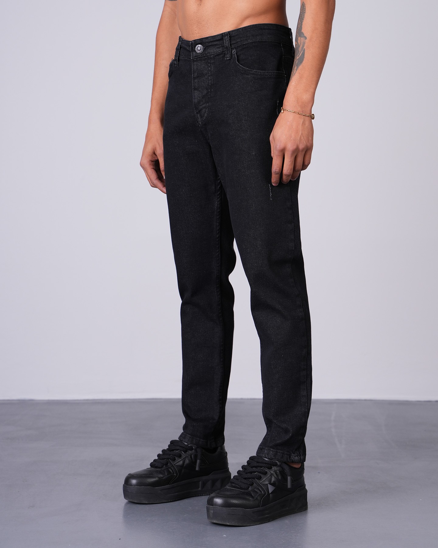 Slim Fit Narrow Leg Trousers