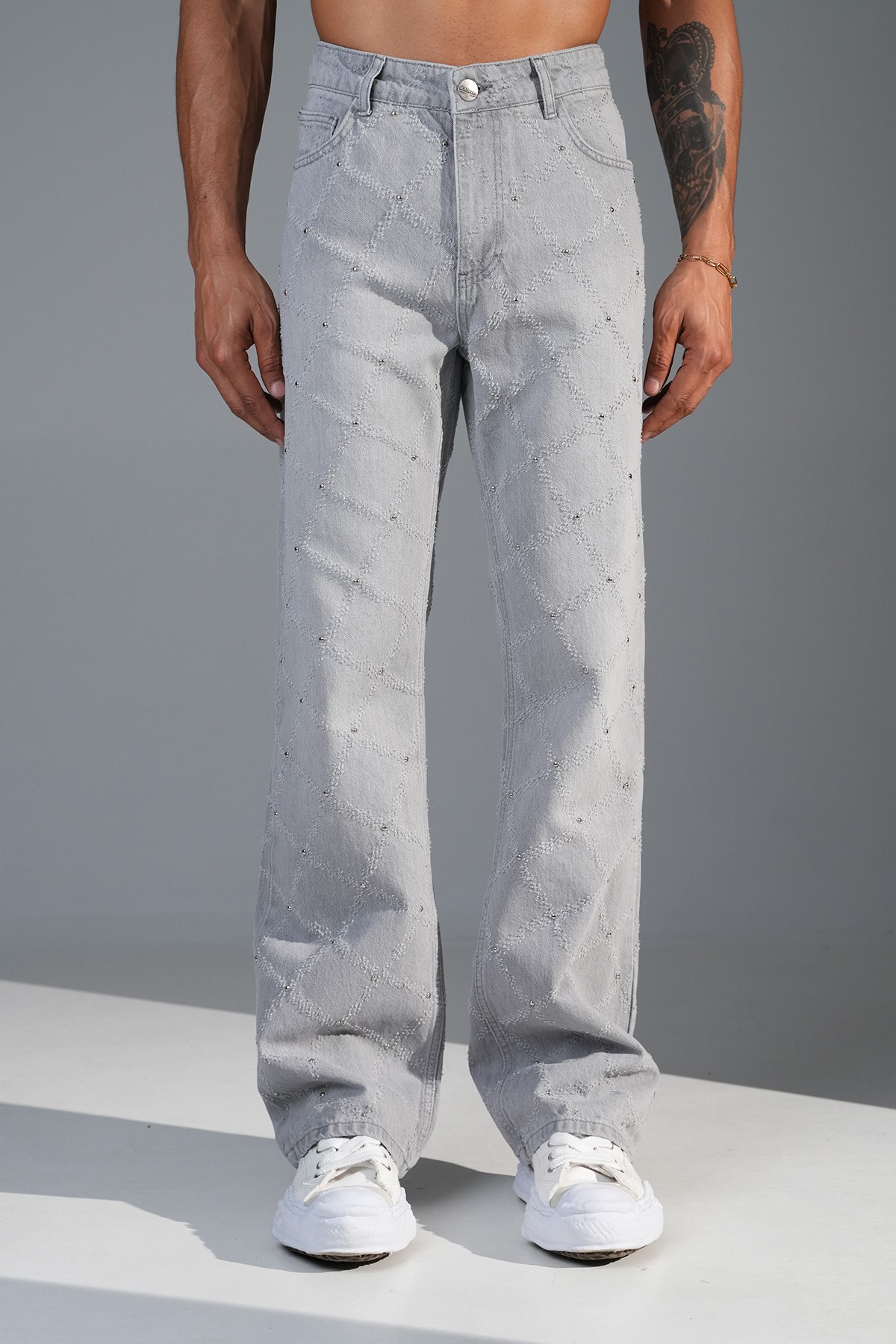 Regular Fit Flare Kot Pantolon