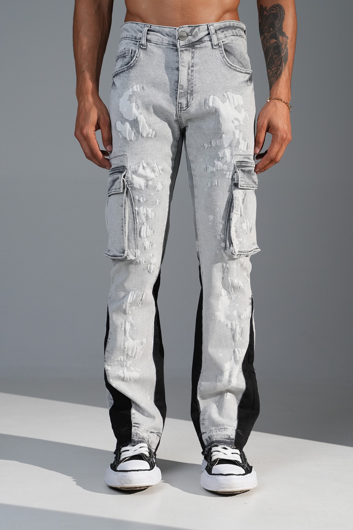 Regular Fit Flare Kot Pantolon