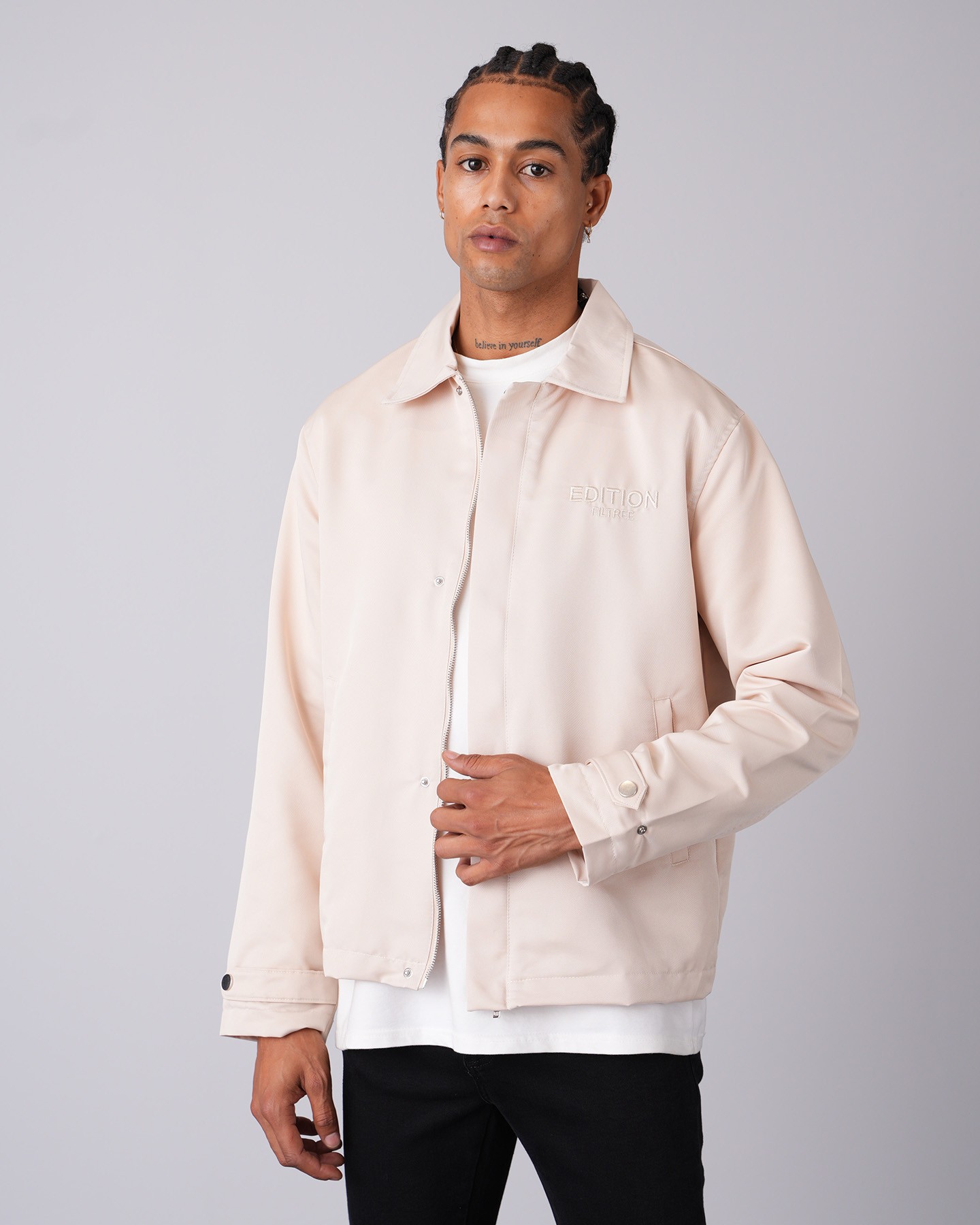 Edition Zipper Jacket - Beige