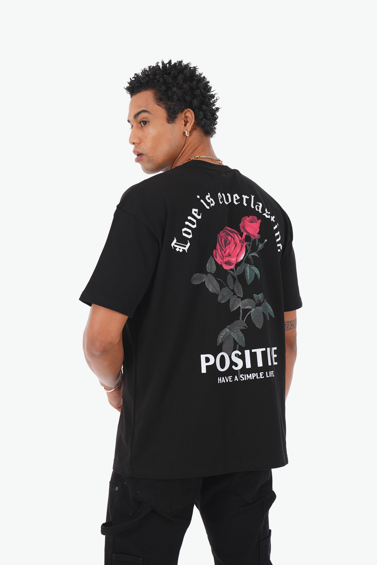 Postive Rose Tişört