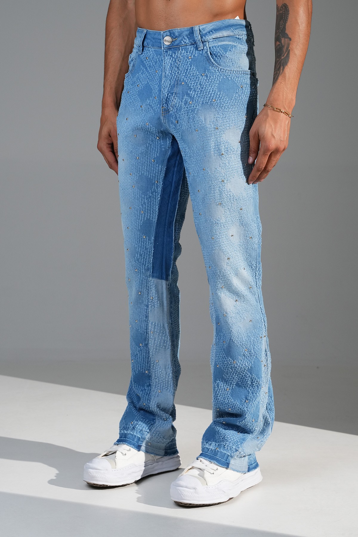 Regular Fit Flare Kot Pantolon