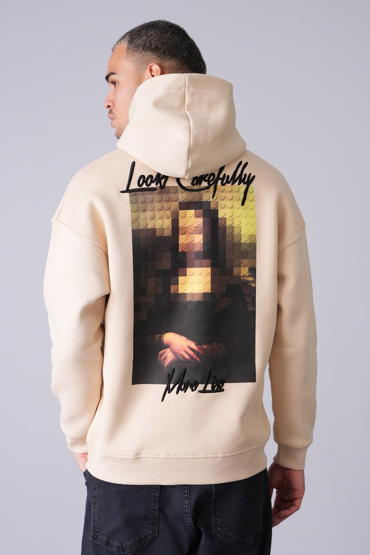 Mona Lisa Kapüşonlu Sweatshirt