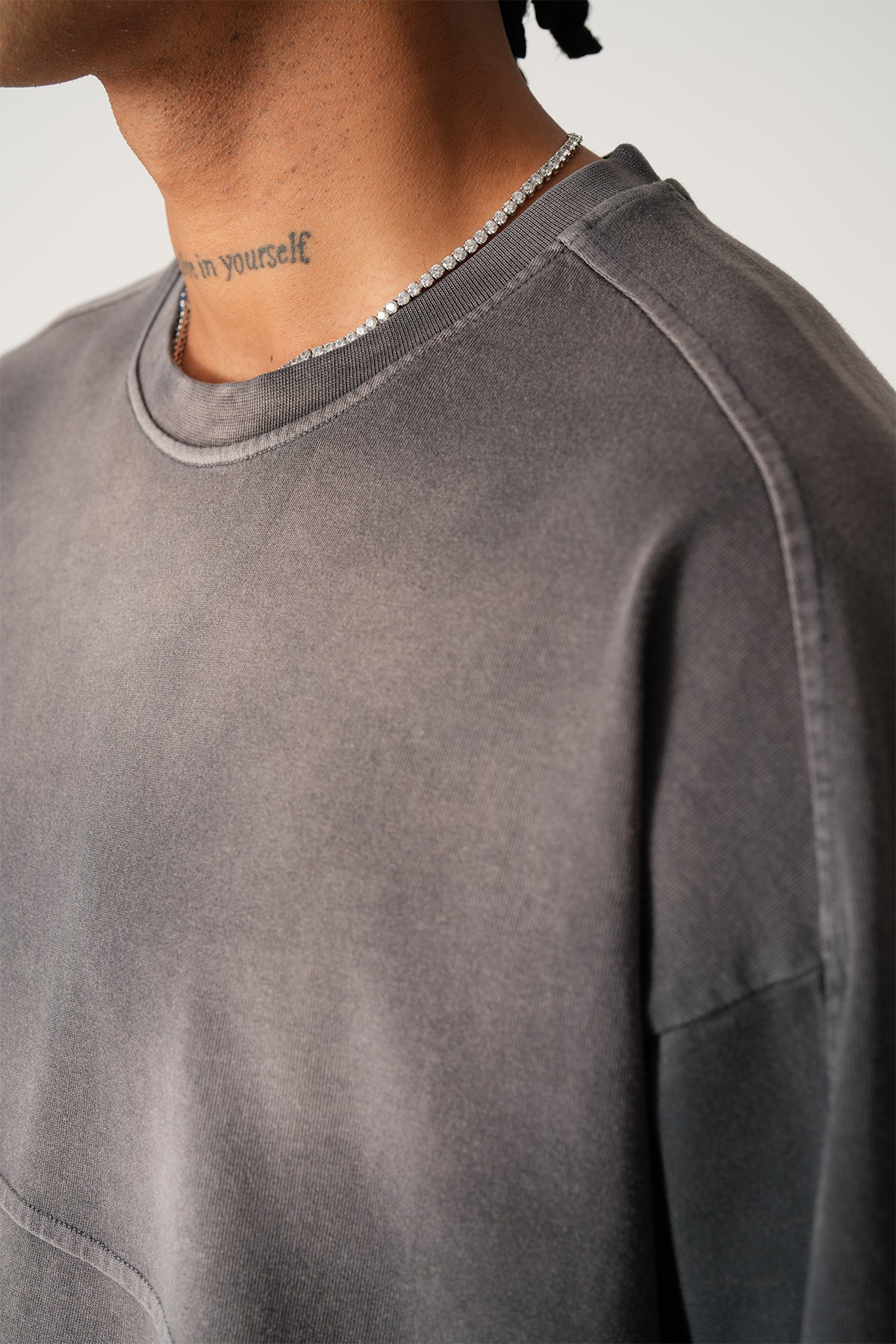 Reglan Kol Oversize Tişört