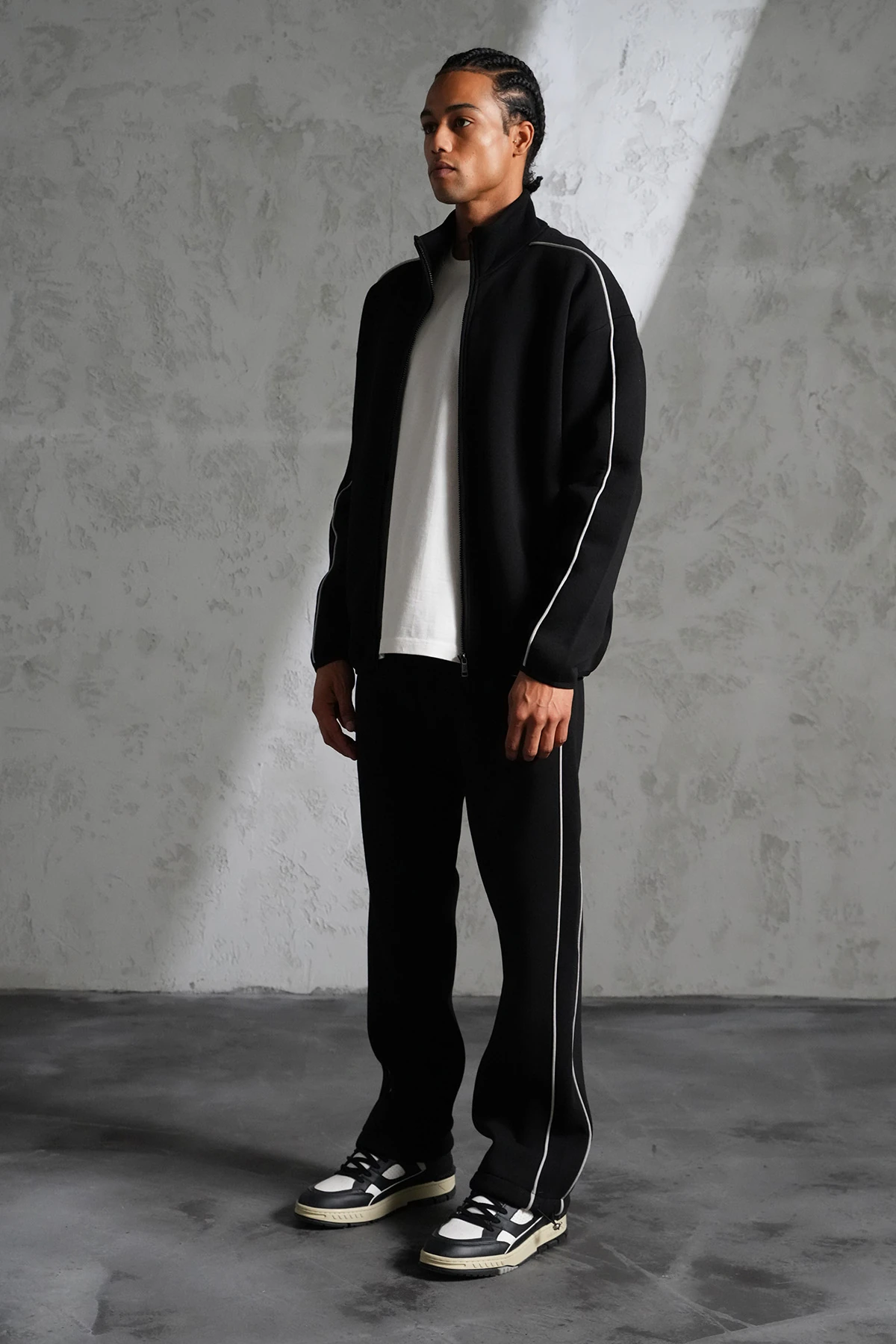 Şerit Detaylı  Eşofman Takım