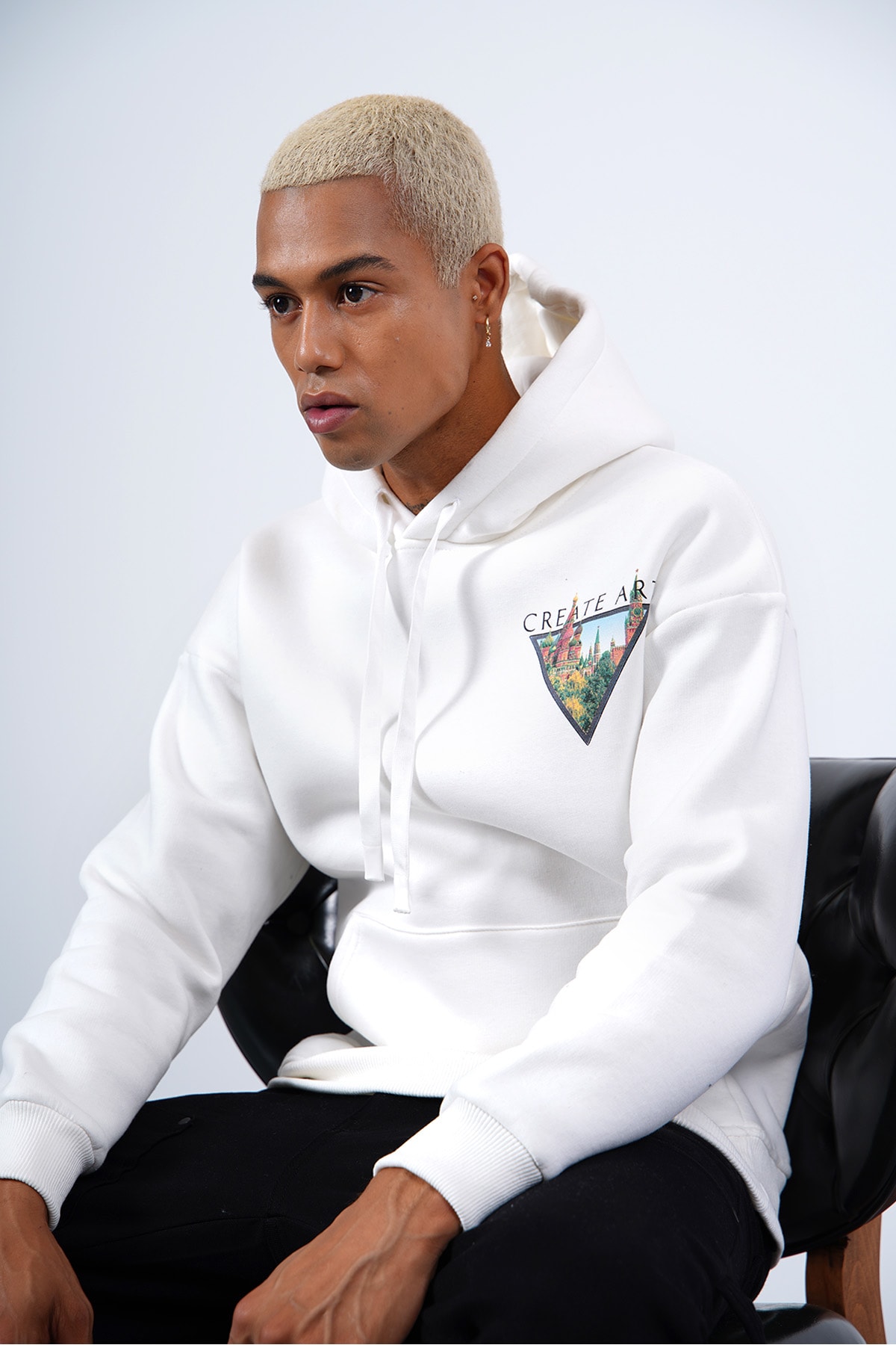 Create Art Baskılı Sweatshirt