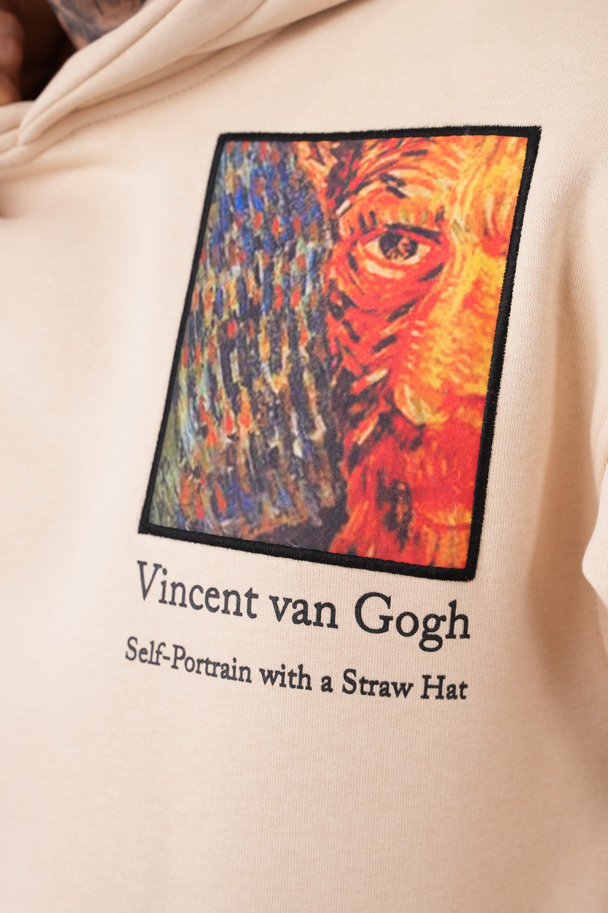 Van Gogh Kapşonlu Sweatshirt