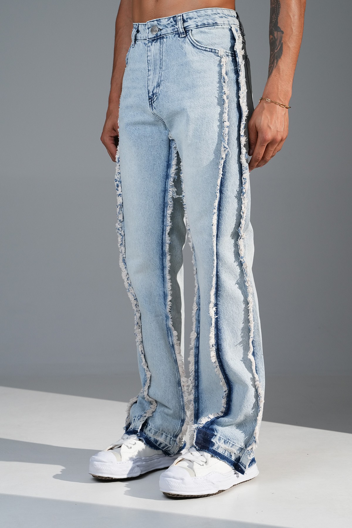 Regular Fit Flare Kot Pantolon