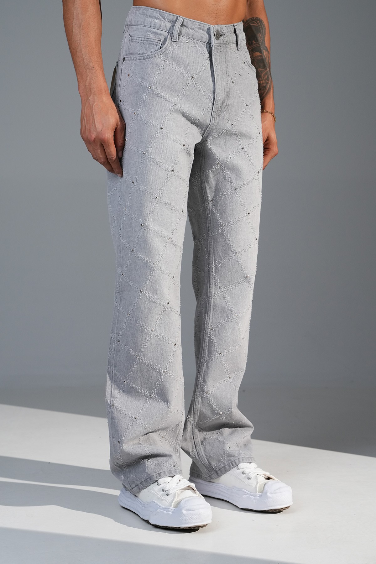 Regular Fit Flare Kot Pantolon