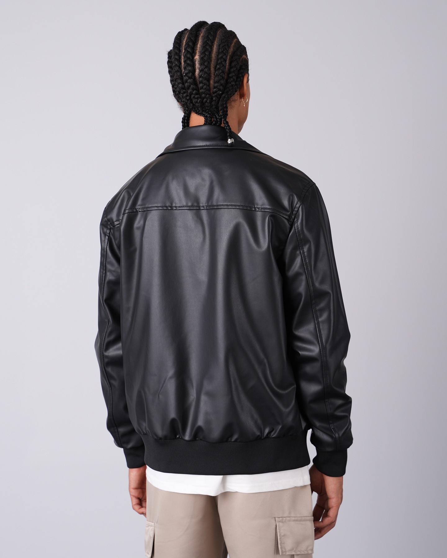 Milano Zippered Leather Jacket