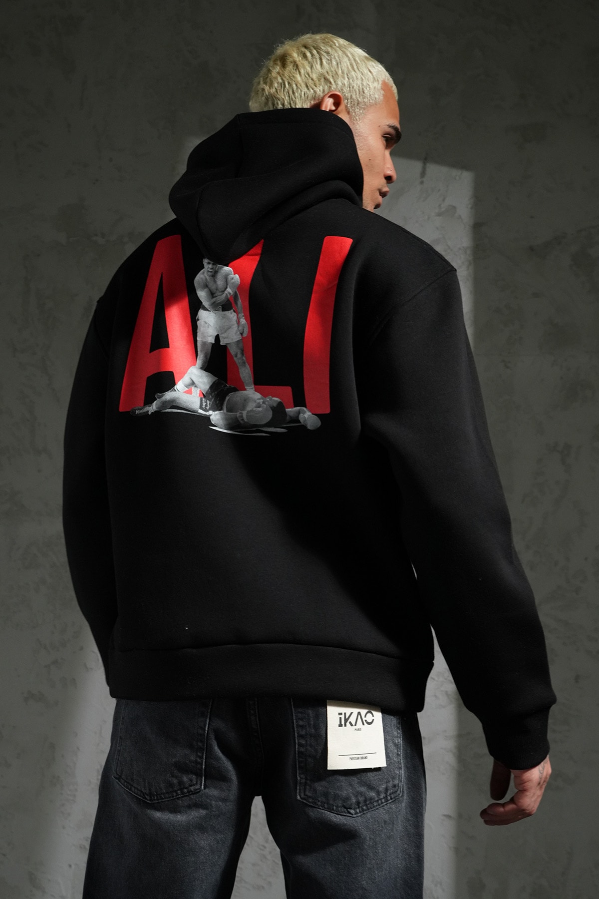 Muhammed Ali Kapüşonlu Sweatshirt