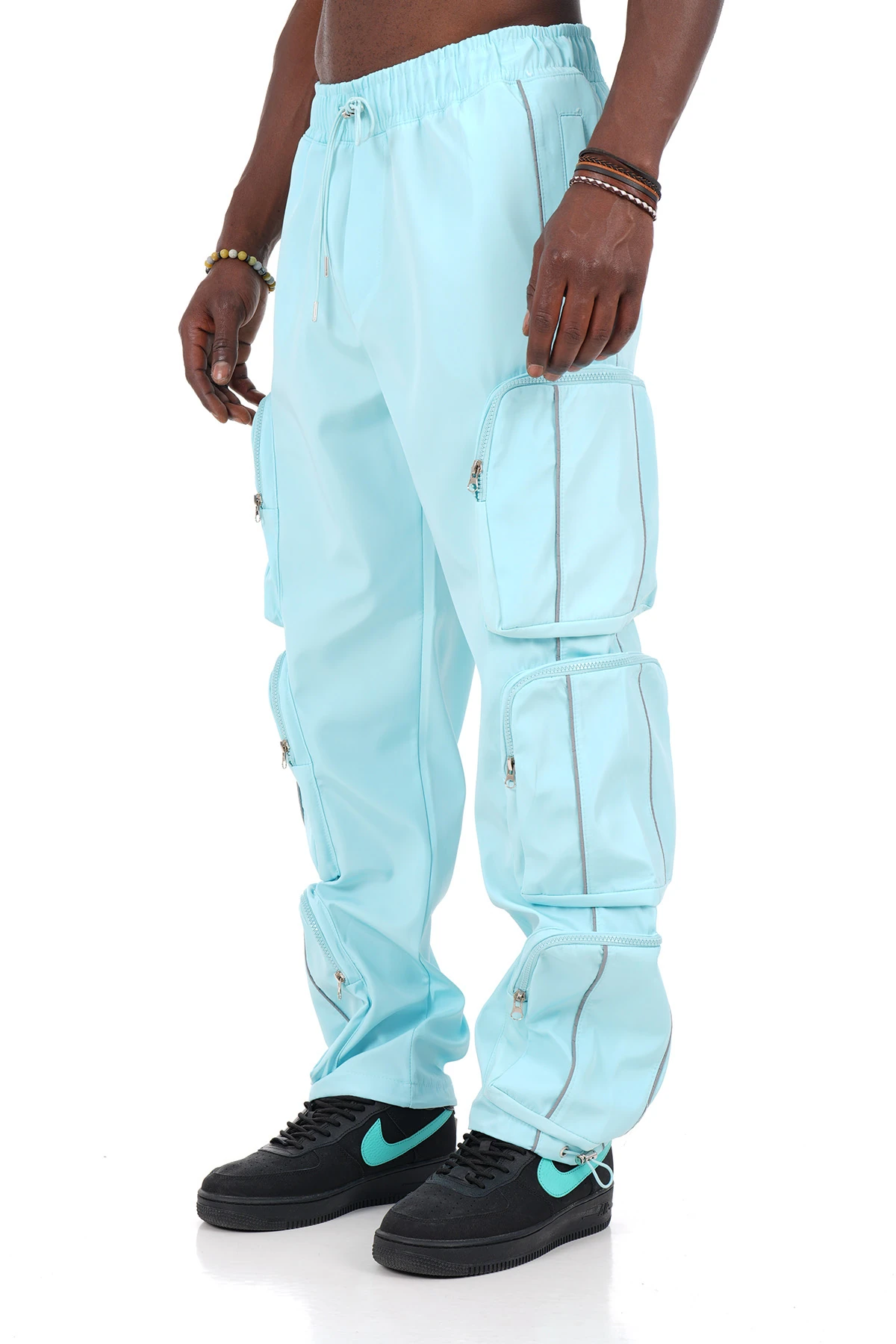 Regular Fit Zipped Cargo Pants
