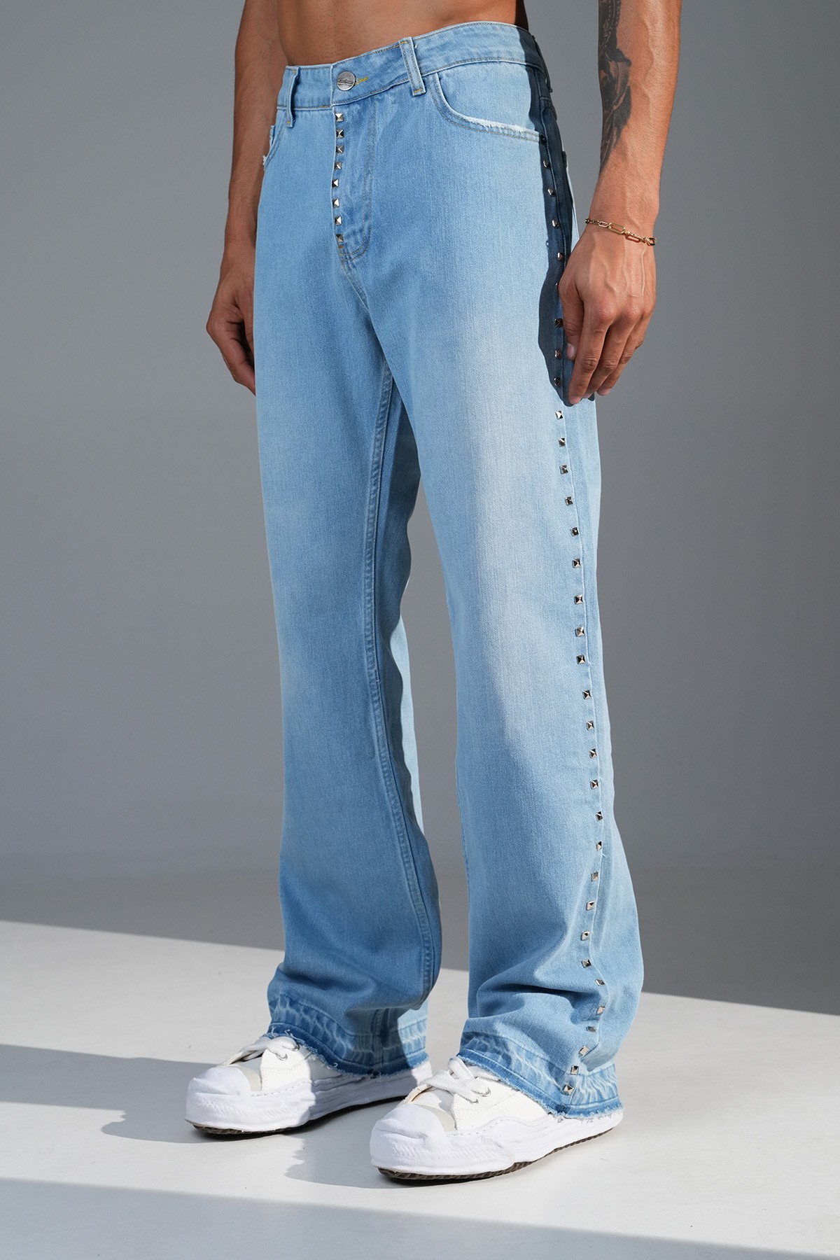 Regular Fit Flare Kot Pantolon