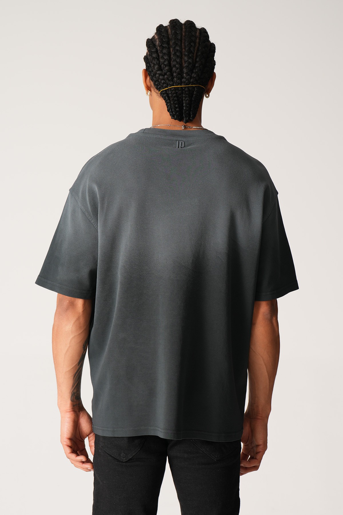 Saint Baskılı Oversize Tişört
