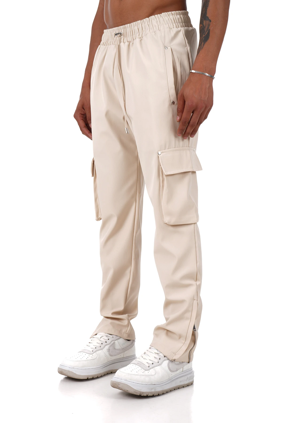 Regular Fit Zipped Kargo Pantolon