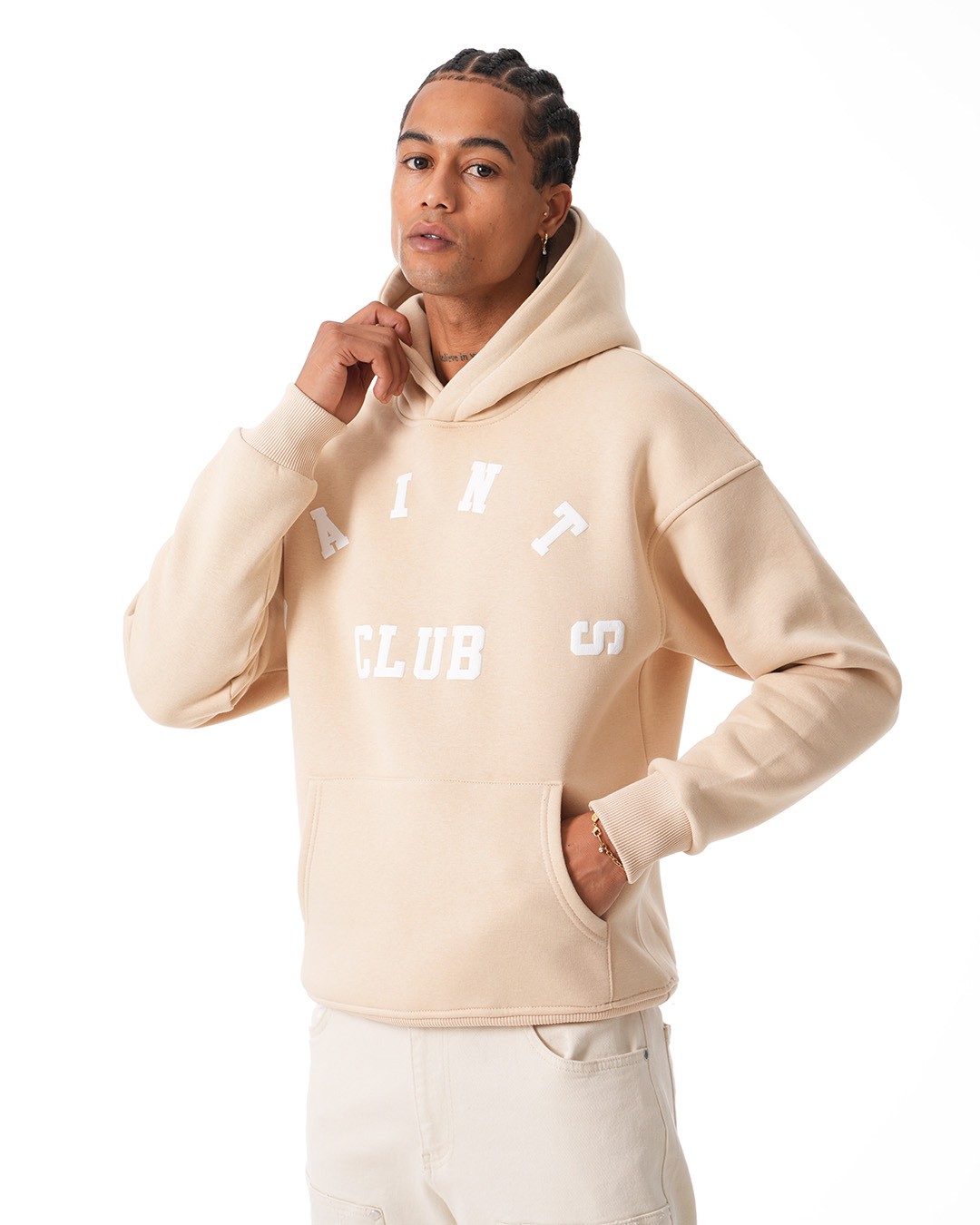 Saint Club Kapşonlu Sweatshirt