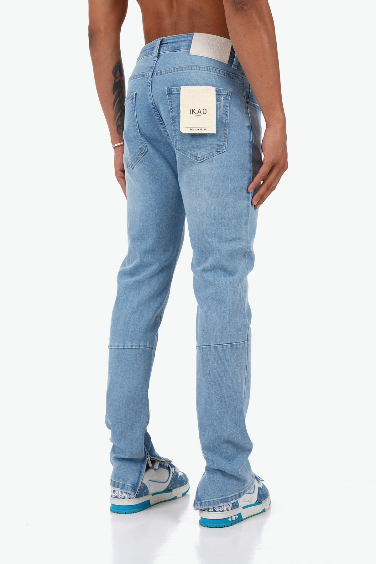 Regular Fit Zipped Jean