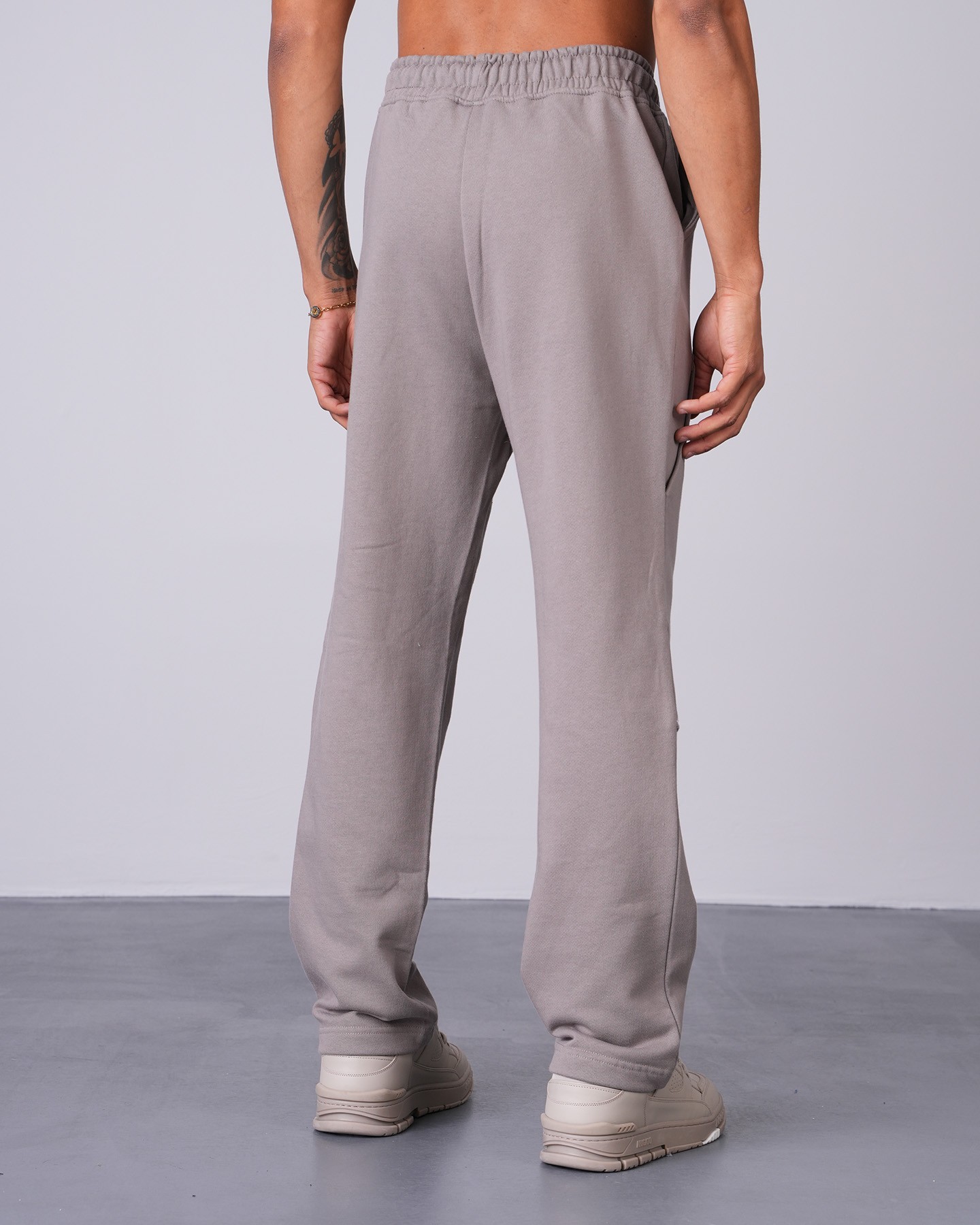 Regular Fit Fleece Trousers - anthracite