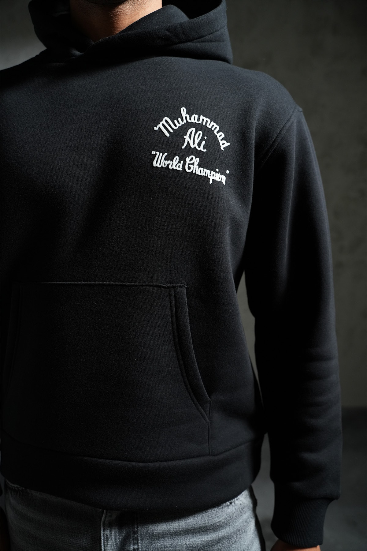 Muhammed Ali Kapüşonlu Sweatshirt