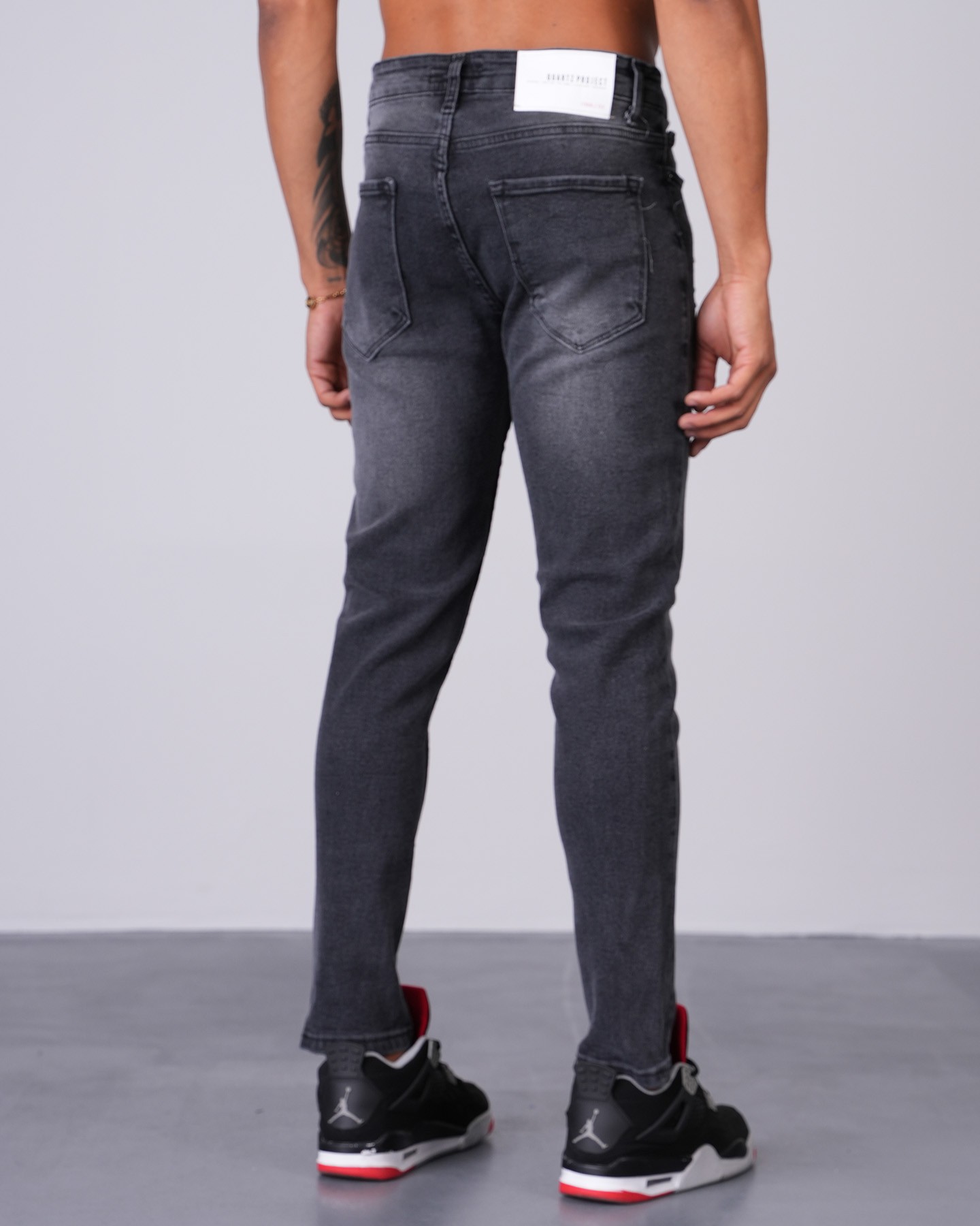 Slim Fit Narrow Leg Trousers