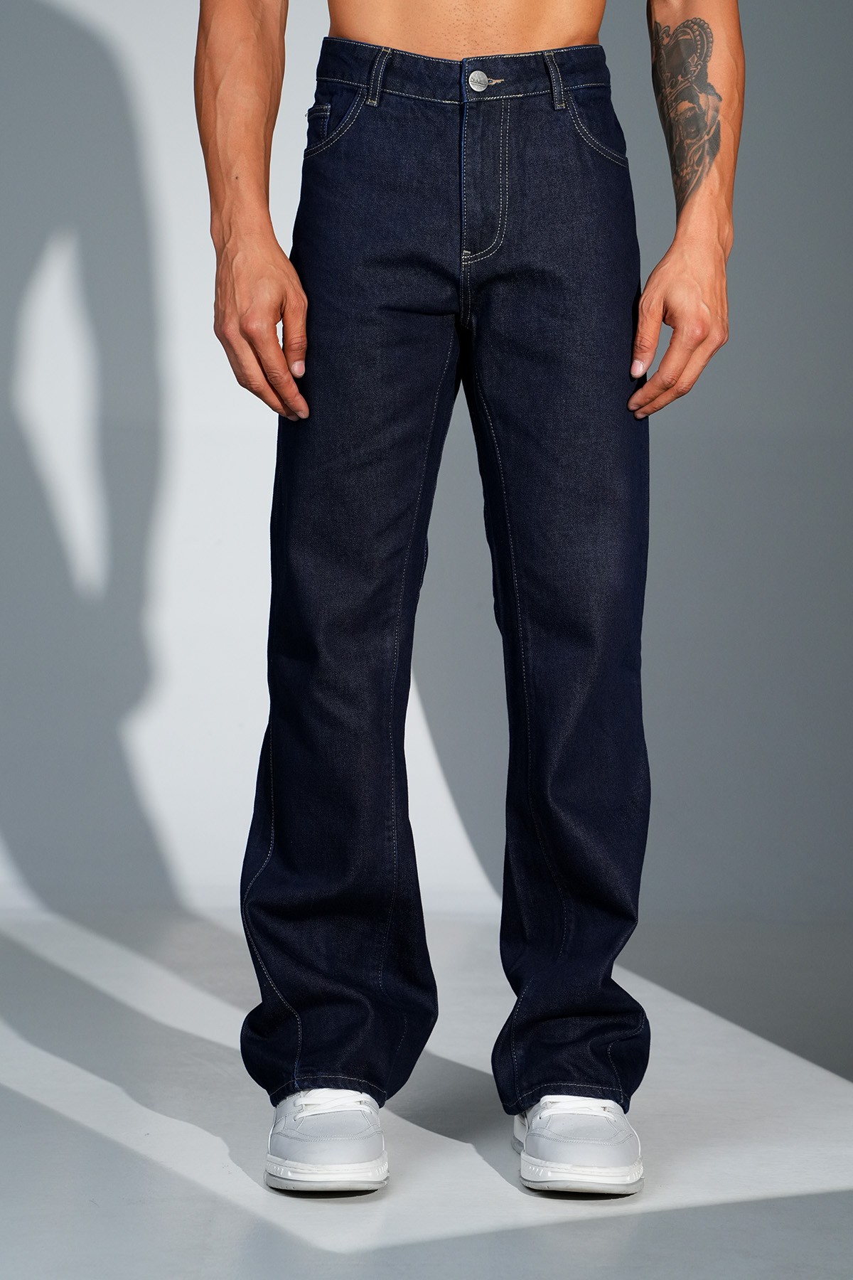 Regular Fit Flare Kot Pantolon