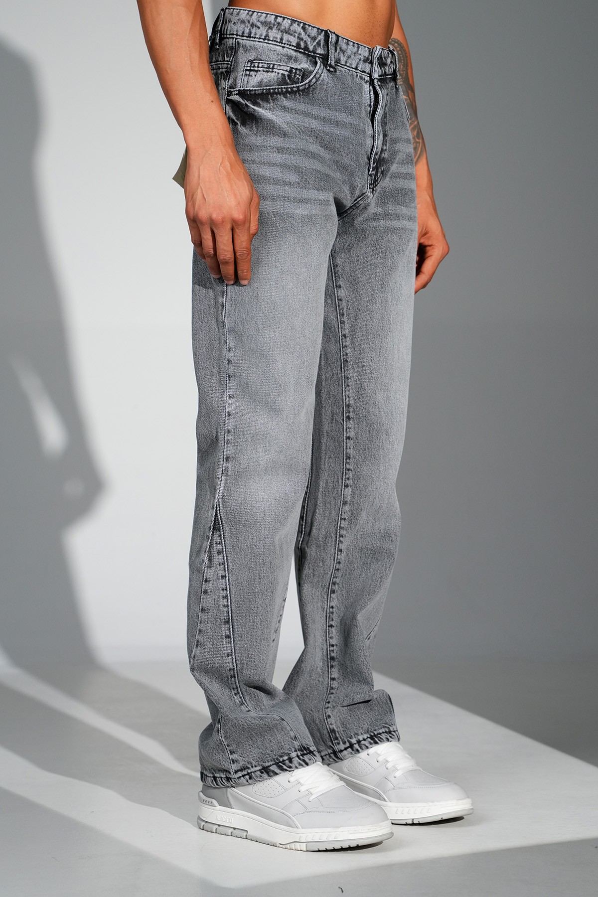 Regular Fit Flare Kot Pantolon