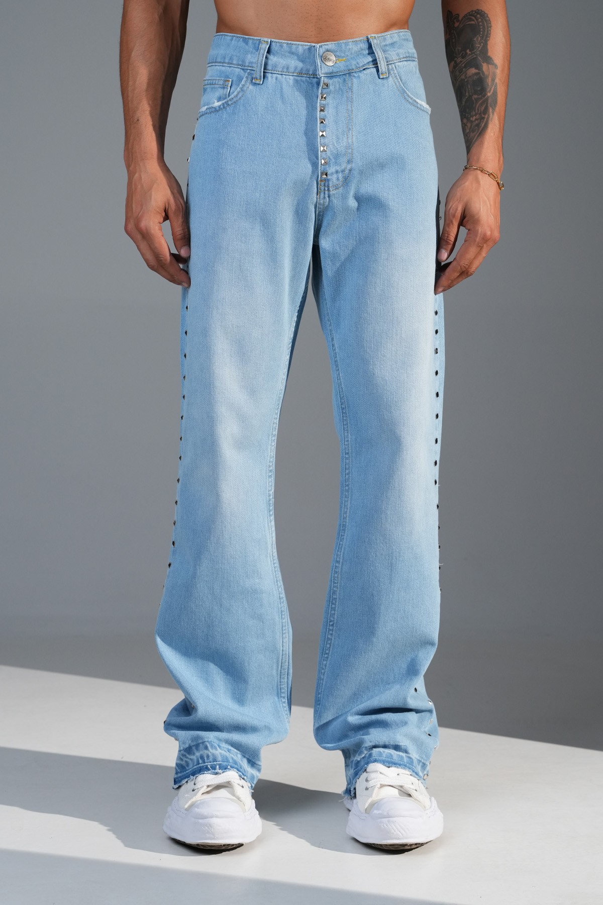 Regular Fit Flare Kot Pantolon
