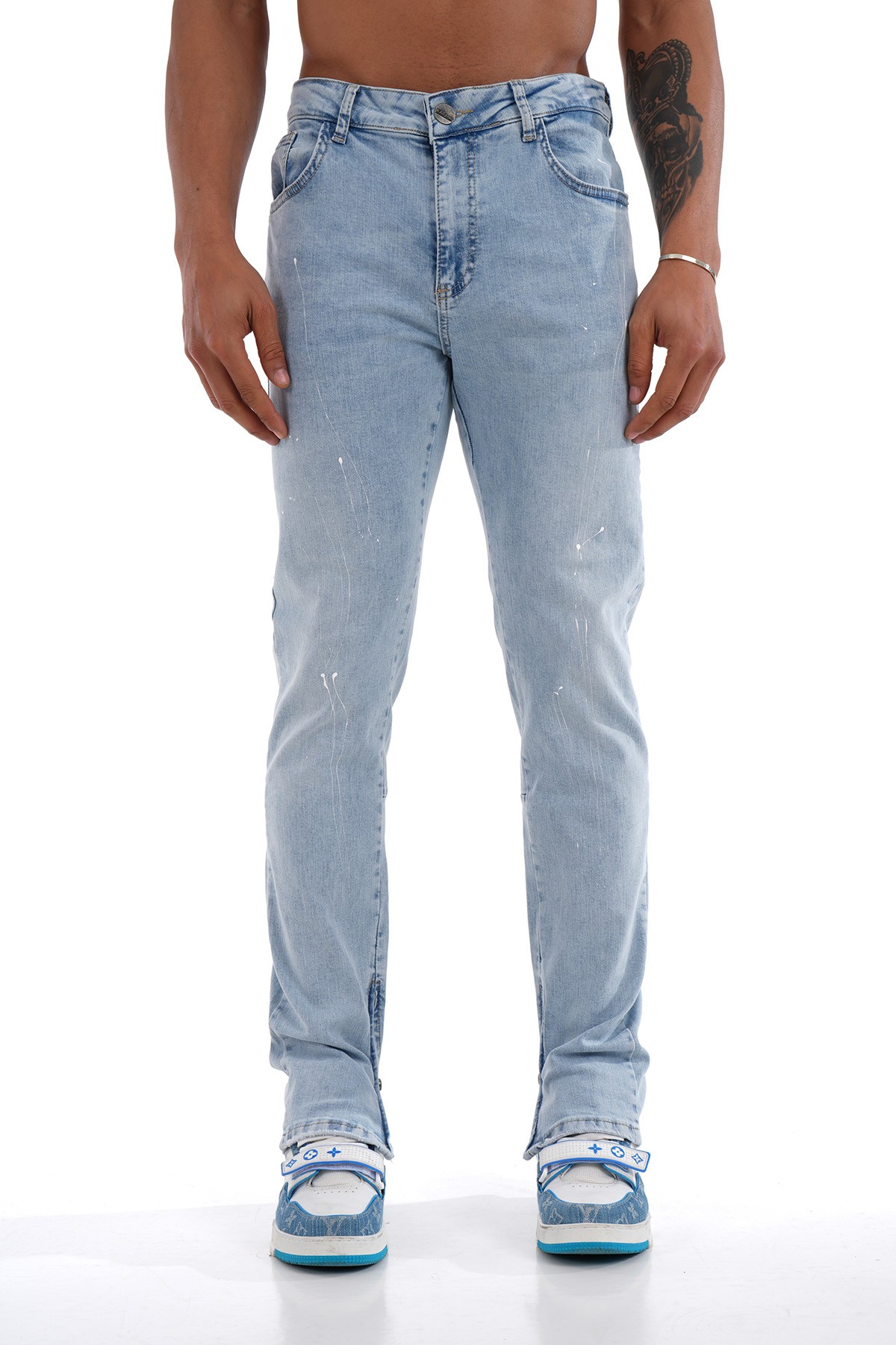 Regular Fit Zipped Jean