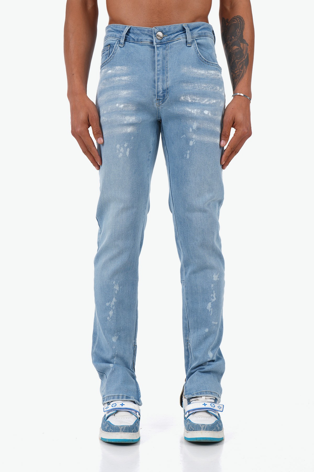 Regular Fit Zipped Jean