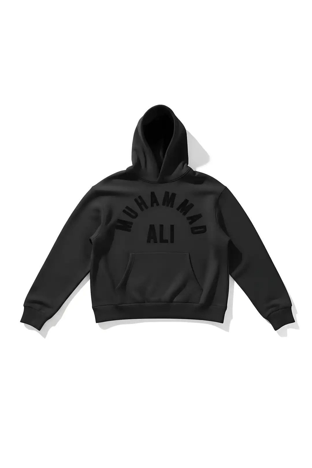 Muhammed Ali Kapüşonlu Sweatshirt - Siyah