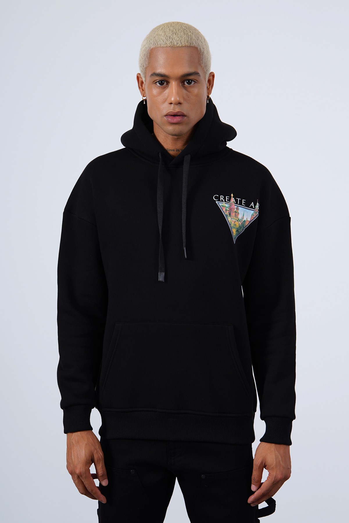 Create Art Baskılı Sweatshirt