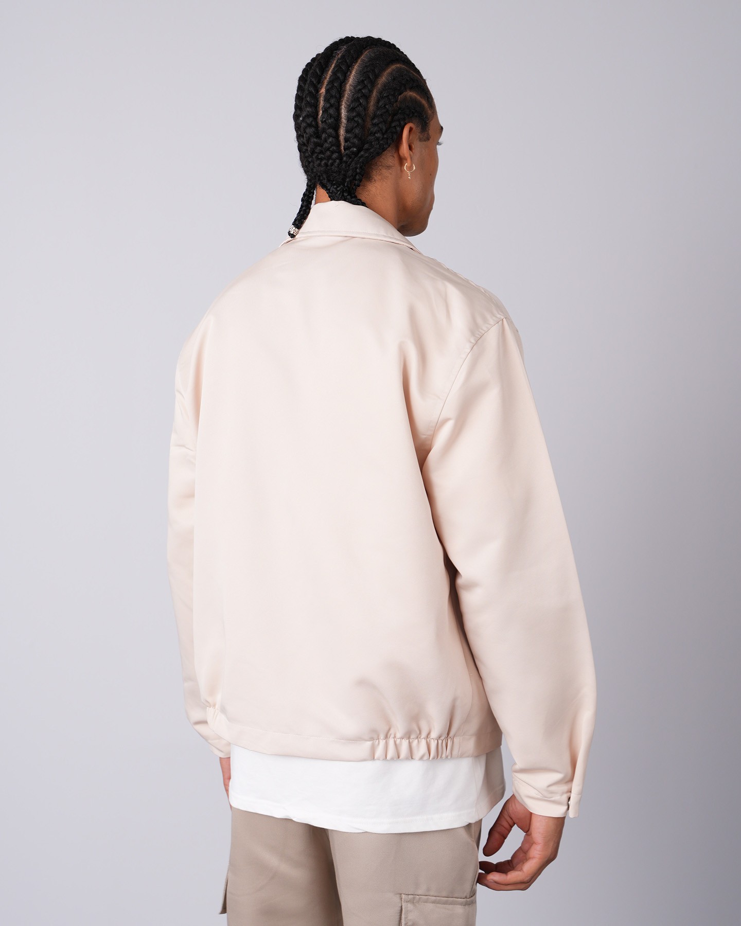 Lisbon Zipper Jacket - Beige