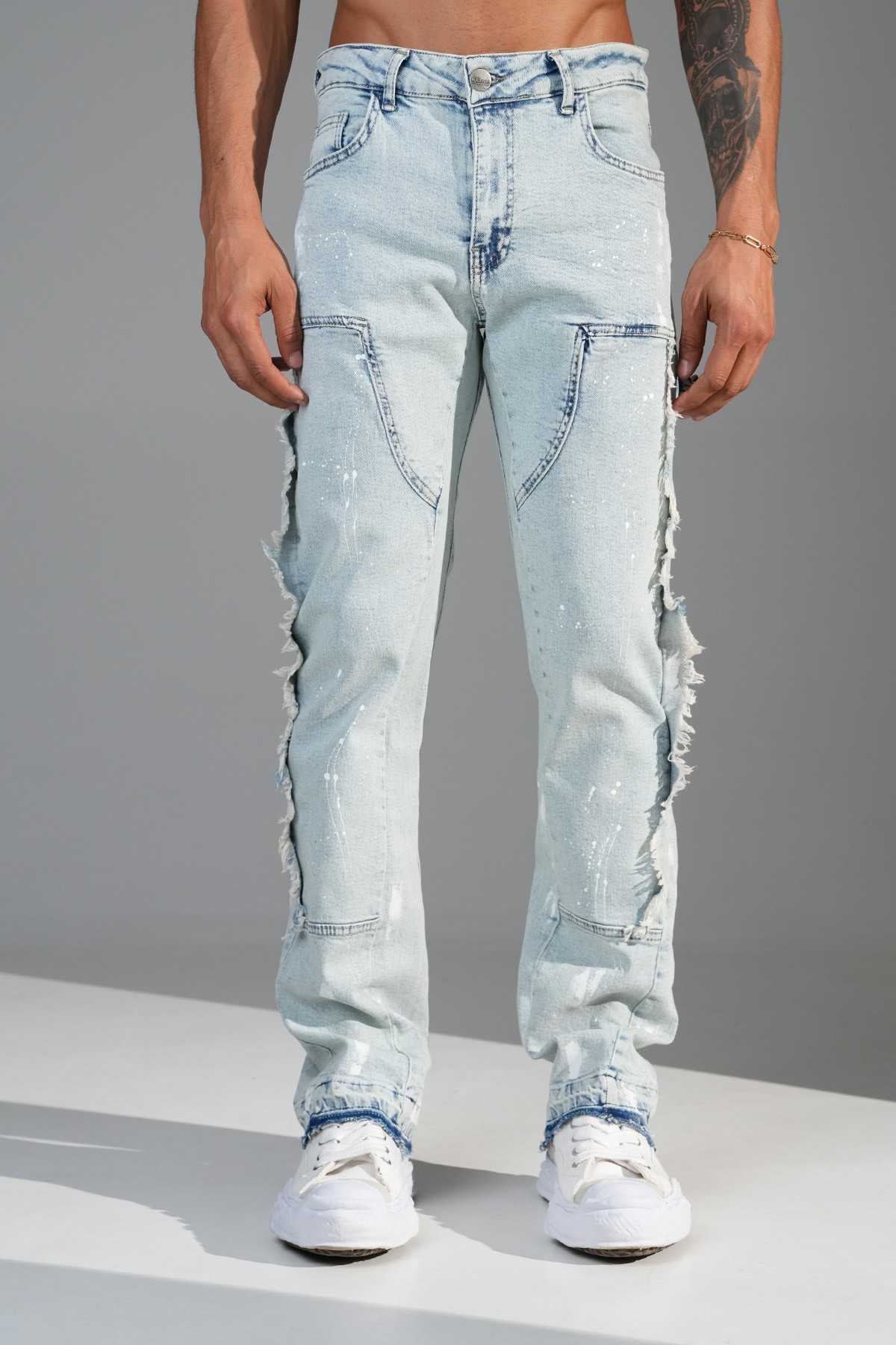 Regular Fit Flare Kot Pantolon