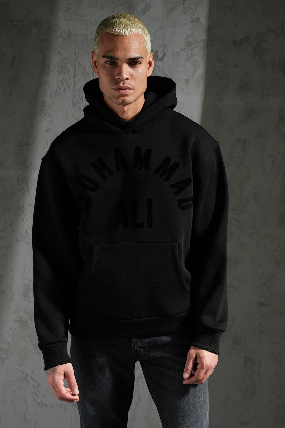 Muhammed Ali Kapüşonlu Sweatshirt