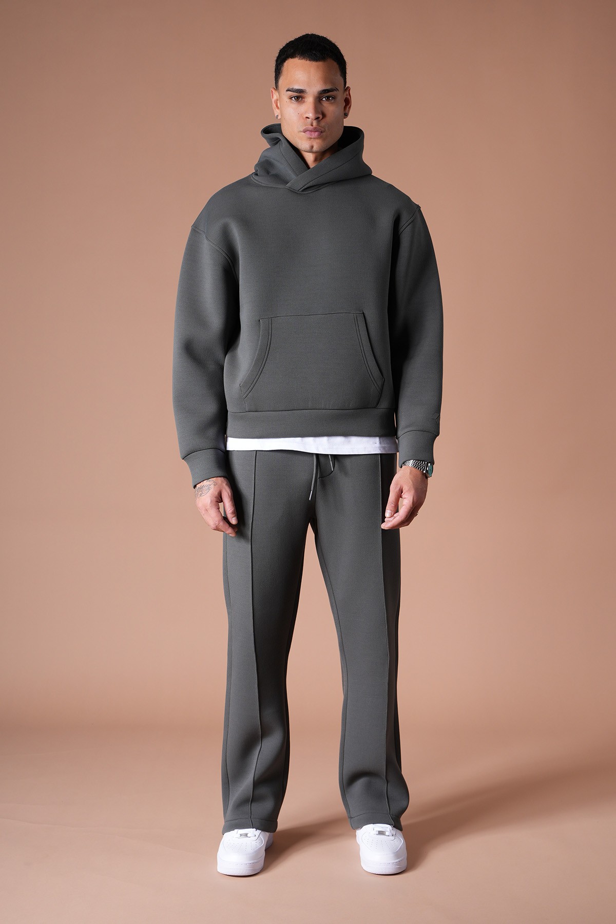 Sweatshirt Pantolon İkili Takım - anthracite